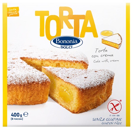 BONONIA TORTA CON CREMA SENZA GLUTINE 400 G - Farmacia Rossi2 - Farmacia Rossi 