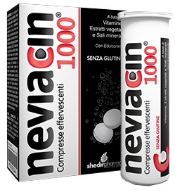 NEVIACIN 1000 20 COMPRESSE EFFERVESCENTI - Farmacia Rossi2 - Farmacia Rossi 