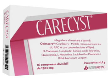 CARECYST 16 COMPRESSE DIVISIBILI DA 1300 MG - Farmacia Rossi2 - Farmacia Rossi 