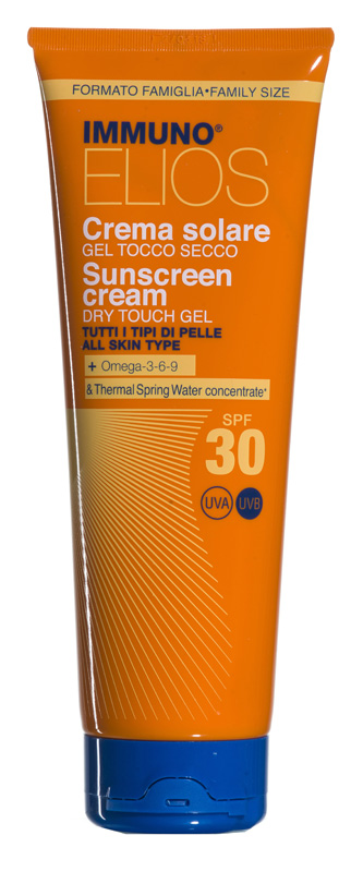 IMMUNO ELIOS  CREMA SOLARE GEL TOCCO SECCO SPF30 - Farmacia Rossi2 - Farmacia Rossi 