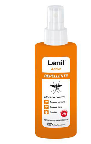 LENIL ACTIVE SPRAY SOLUZIONE ANTIZANZARA IN FLACONE + POMPA SPRAY 100 ML - Farmacia Rossi2 - Farmacia Rossi 