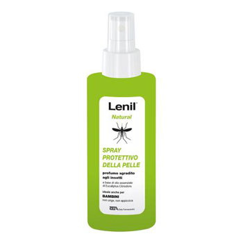 LENIL NATURAL SOLUZIONE ANTIZANZARA IN FLACONE + POMPA SPRAY 100 ML - Farmacia Rossi2 - Farmacia Rossi 