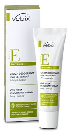 VEBIX PHYTAMIN CREMA DEODORANTE 1 SETTIMANA 25 ML - Farmacia Rossi2 - Farmacia Rossi 
