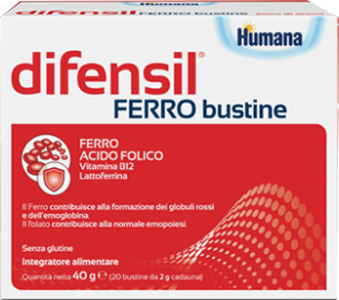 DIFENSIL FERRO BUSTINE 20 BUSTINE 2 G - Farmacia Rossi2 - Farmacia Rossi 