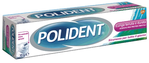 ADESIVO PROTESI DENTALI POLIDENT LUNGA TENUTA 70 G - Farmacia Rossi2 - Farmacia Rossi 