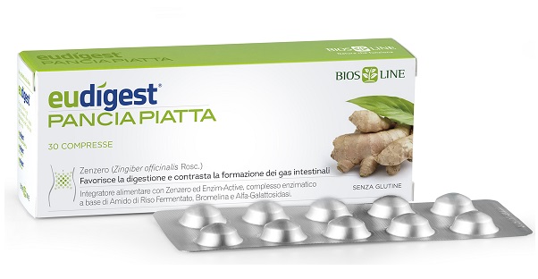 BIOSLINE EUDIGEST PANCIA PIATTA 30 COMPRESSE - Farmacia Rossi2 - Farmacia Rossi 