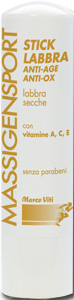 MASSIGENSPORT STICK LABBRA ANTIAGE ANTIOX - Farmacia Rossi2 - Farmacia Rossi 