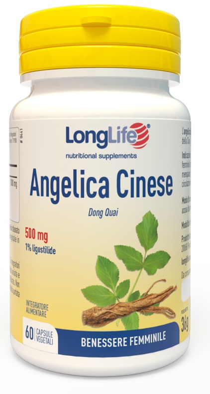 LONGLIFE ANGELICA CINESE 60 CAPSULE VEGETALI - Farmacia Rossi2 - Farmacia Rossi 