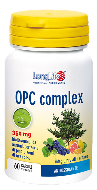 LONGLIFE OPC COMPLEX 60 CAPSULE VEGETALI - Farmacia Rossi2 - Farmacia Rossi 
