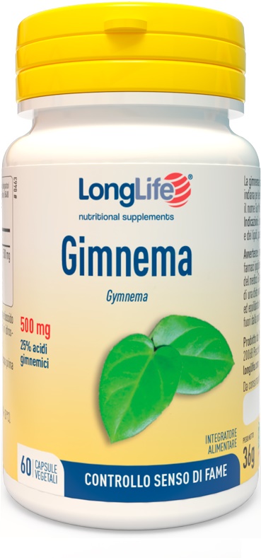 LONGLIFE GIMNEMA 60 CAPSULE VEGETALI - Farmacia Rossi2 - Farmacia Rossi 