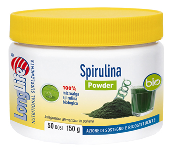 LONGLIFE SPIRULINA BIO 50 DOSI - Farmacia Rossi2 - Farmacia Rossi 
