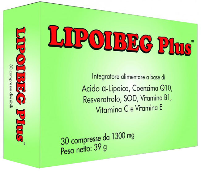 LIPOIBEG PLUS 30 COMPRESSE DA 1300 MG - Farmacia Rossi2 - Farmacia Rossi 