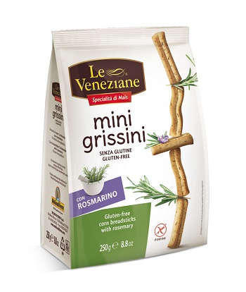 LE VENEZIANE MINI GRISSINI ROSMARINO 250 G - Farmacia Rossi2 - Farmacia Rossi 