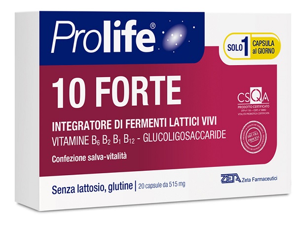 PROLIFE 10 FORTE 20 CAPSULE - Farmacia Rossi2 - Farmacia Rossi 