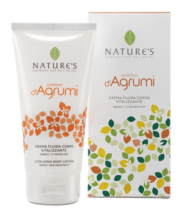 NATURE'S IL GIARDINO D'AGRUMI CREMA FLUIDA CORPO VITALIZZANTE 150 ML - Farmacia Rossi2 - Farmacia Rossi 