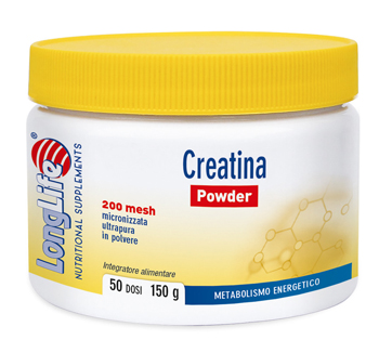 LONGLIFE CREATINA MICRONIZZATA 200 G - Farmacia Rossi2 - Farmacia Rossi 