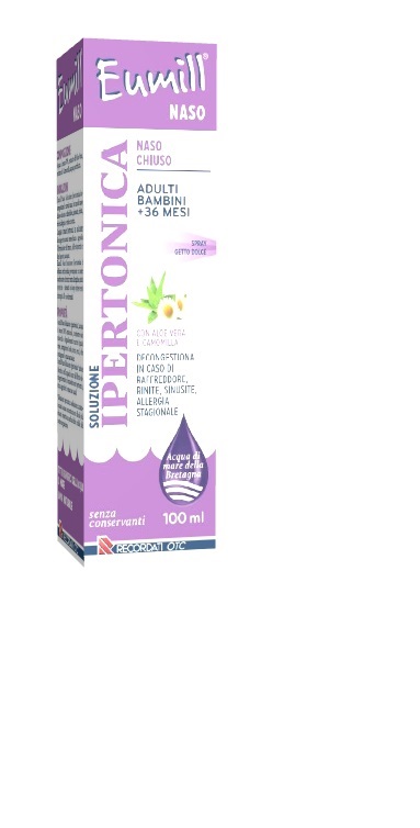 EUMILL NASO SPRAY SOLUZIONE IPERTONICA 100 ML - Farmacia Rossi2 - Farmacia Rossi 