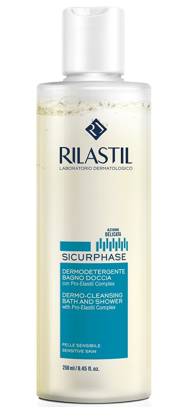 RILASTIL SICURPHASE DERMODETERGENTE BAGNO DOCCIA 250 ML - Farmacia Rossi2 - Farmacia Rossi 