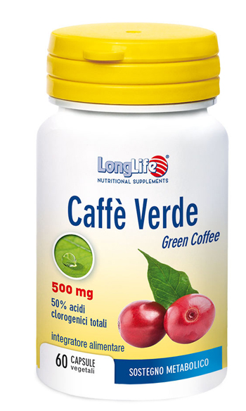 LONGLIFE CAFFE' VERDE 60 CAPSULE VEGETALI - Farmacia Rossi2 - Farmacia Rossi 