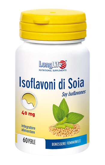 LONGLIFE ISOFLAVONI SOIA 60 PERLE - Farmacia Rossi2 - Farmacia Rossi 