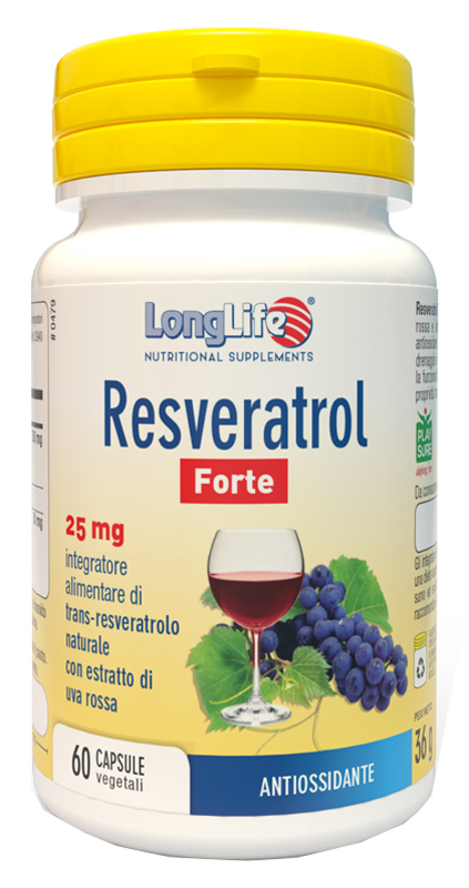 LONGLIFE RESVERATROL FORTE 60 CAPSULE - Farmacia Rossi2 - Farmacia Rossi 