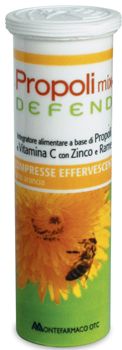 PROPOLI MIX DEFEND 10 COMPRESSE EFFERVESCENTI GUSTO ARANCIA - Farmacia Rossi2 - Farmacia Rossi 