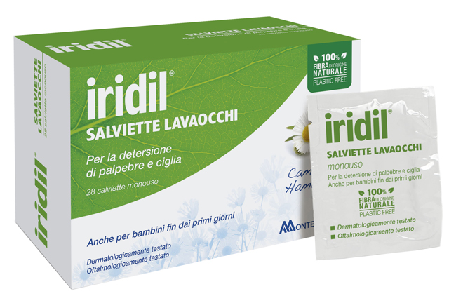 IRIDIL SALVIETTINE LAVAOCCHI 28 PEZZI - Farmacia Rossi2 - Farmacia Rossi 