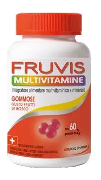 FRUVIS MULTIVITAMINE GOMMOSE 60 GELATINE DA 2 G - Farmacia Rossi2 - Farmacia Rossi 