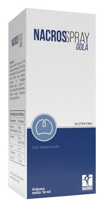NACROS SPRAY GOLA 14 ML - Farmacia Rossi2 - Farmacia Rossi 