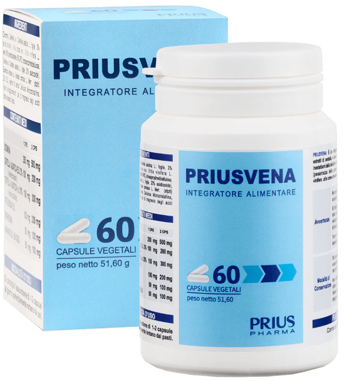PRIUSVENA 60 CAPSULE - Farmacia Rossi2 - Farmacia Rossi 