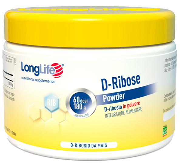 LONGLIFE D-RIBOSE POWDER 180 G - Farmacia Rossi2 - Farmacia Rossi 