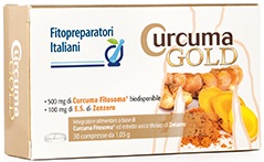 FITOPREPARATORI ITALIANI CURCUMA GOLD 30 COMPRESSE - Farmacia Rossi2 - Farmacia Rossi 