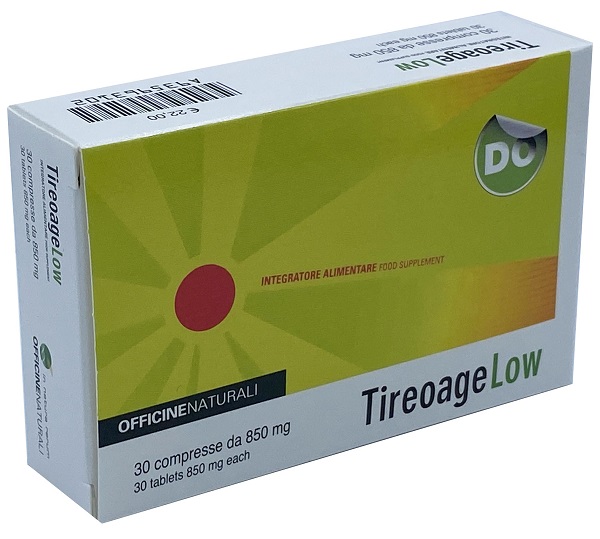 TIREOAGE LOW 30 COMPRESSE 850 MG - Farmacia Rossi2 - Farmacia Rossi 
