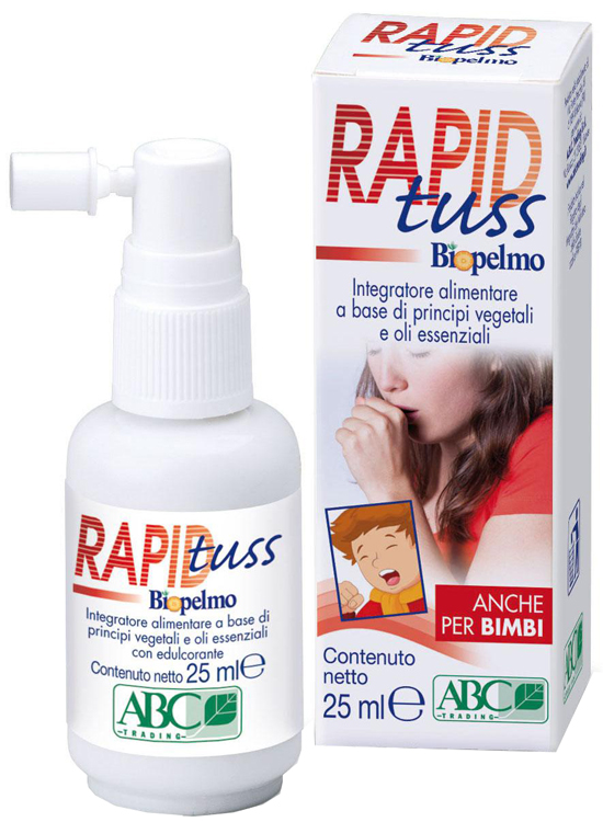BIOPELMO RAPID TUSS SPRAY 25 ML - Farmacia Rossi2 - Farmacia Rossi 