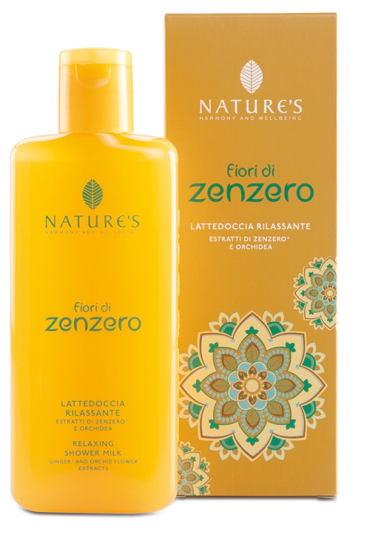 NATURES FIORI DI ZENZERO LATTEDOCCIA RILASSANTE 200 ML - Farmacia Rossi2 - Farmacia Rossi 