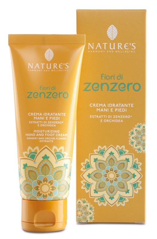 NATURES FIORI DI ZENZERO CREMA IDRATANTE MANI E PIEDI 75 ML - Farmacia Rossi2 - Farmacia Rossi 