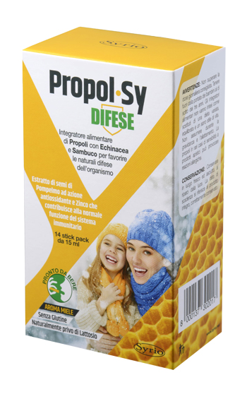 PROPOL SY DIFESE SYR 14 PEZZI 210 ML - Farmacia Rossi2 - Farmacia Rossi 