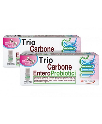 TRIOCARBONE ENTEROPROBIOTICI 7 FLACONCINI X 10 ML - Farmacia Rossi2 - Farmacia Rossi 