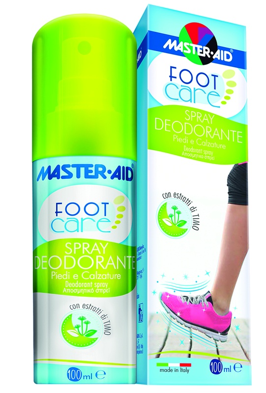 MASTER-AID FOOT CARE SPRAY DEODORANTE 100 ML - Farmacia Rossi2 - Farmacia Rossi 