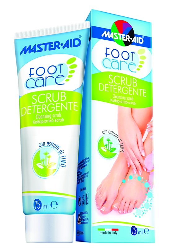 MASTER-AID FOOTCARE DETERGENTE SCRUB PER PIEDI 75 ML L4 - Farmacia Rossi2 - Farmacia Rossi 