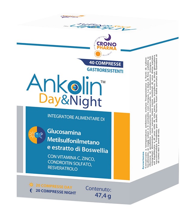 ANKOLIN DAY & NIGHT 40 COMPRESSE - Farmacia Rossi2 - Farmacia Rossi 