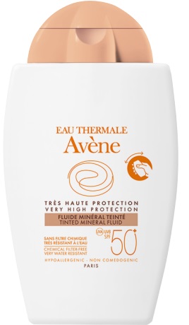 EAU THERMALE AVENE SOLARE FLUIDO MINERALE 50+ COLORATO 40 ML - Farmacia Rossi2 - Farmacia Rossi 