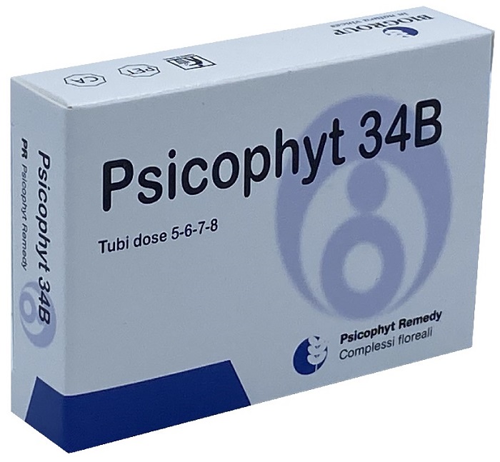 PSICOPHYT REMEDY 34B 4 TUBI 1,2G - Farmacia Rossi2 - Farmacia Rossi 