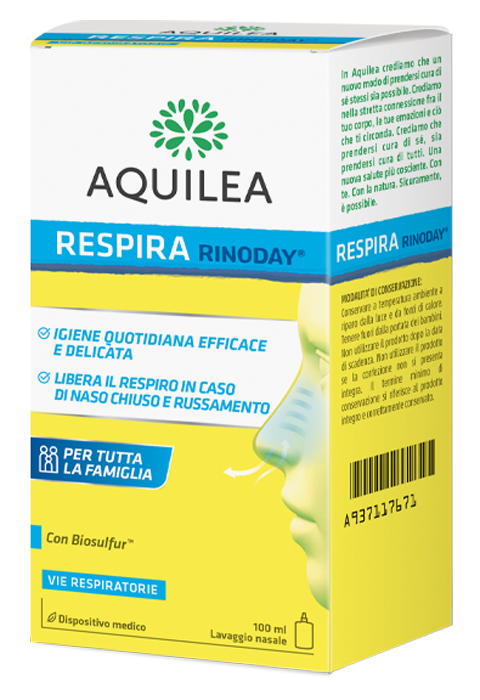 AQUILEA RESPIRA RINODAY 100 ML - Farmacia Rossi2 - Farmacia Rossi 