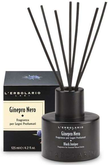 GINEPRO NERO FRAGRANZA LEGNI PROFUMATI CON BASTONCINI 125 ML - Farmacia Rossi2 - Farmacia Rossi 