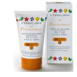 PICCOLOSOLE CREMA SOLARE BIMBI PROTETTIVA VISO E CORPO SPF30 125 ML - Farmacia Rossi2 - Farmacia Rossi 