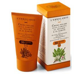 CREMA SOLARE CAROTA SESAMO KARITE SPF30 125 ML - Farmacia Rossi2 - Farmacia Rossi 