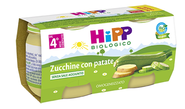 HIPP BIO HIPP BIO OMOGENEIZZATO ZUCCHINE CON PATATE 2X80 G - Farmacia Rossi2 - Farmacia Rossi 