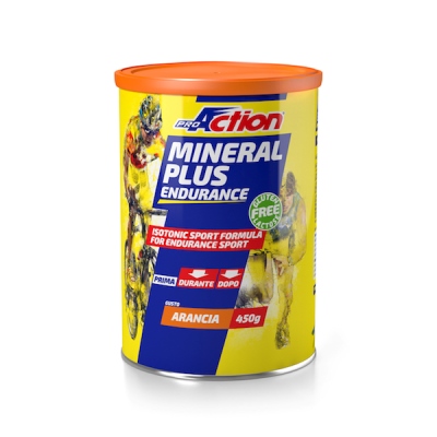PROACTION MINERAL PLUS ENERGETICO E SALINO ISOTONICO ALL'ARANCIA 450 G - Farmacia Rossi2 - Farmacia Rossi 