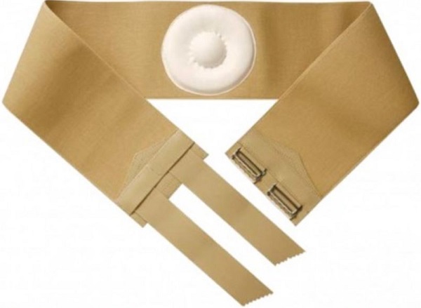 ORIONE 357 CINTO PER ERNIA OMBELICALE CON PELOTTA RIVESTITA IN PELLE BEIGE 9 - Farmacia Rossi2 - Farmacia Rossi 
